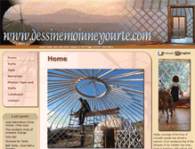 Tablet Screenshot of dessinemoiuneyourte.com